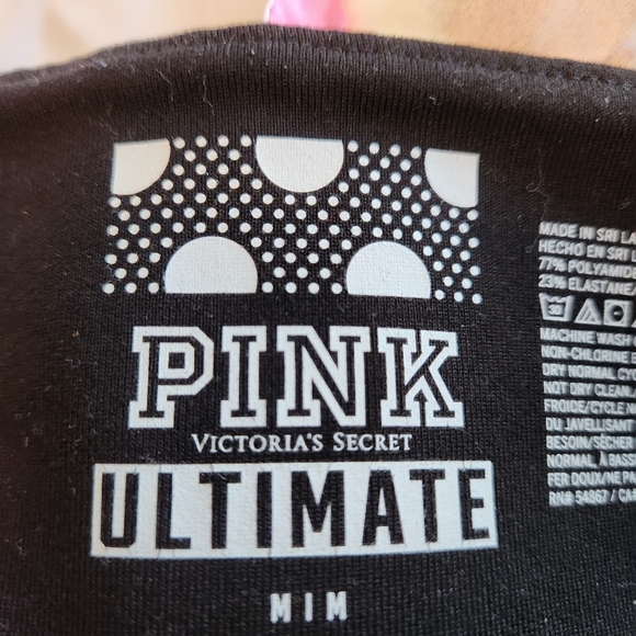 Rare VS PINK Watercolor Pastel Tiedye SET Windbreaker Leggings M/L Mermaidcore - Picture 6 of 7